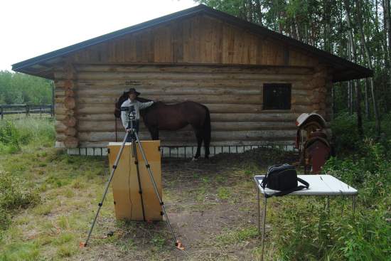 2016 Aug 2 6 filming for our western saddle fit video.jpg