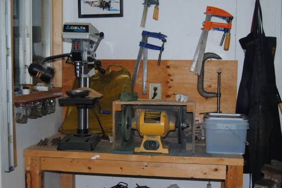 2014 Oct 27 Part 4 9 drill press and sharpening system.jpg