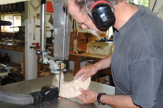 2014 June 12 1 Rod Nikkel working on a cantle.jpg