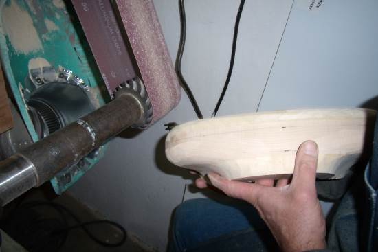 2014 Sept 15 3 shaping a metal horn fork.jpg